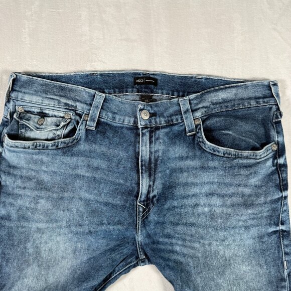 True Religion Rocco Jeans Men Size 44 Relaxed Skinny Denim Flap Pocket W42 L28.5 - Picture 6 of 15